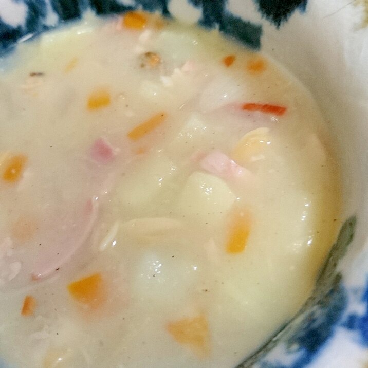 超簡単!とろり★クラムチャウダー